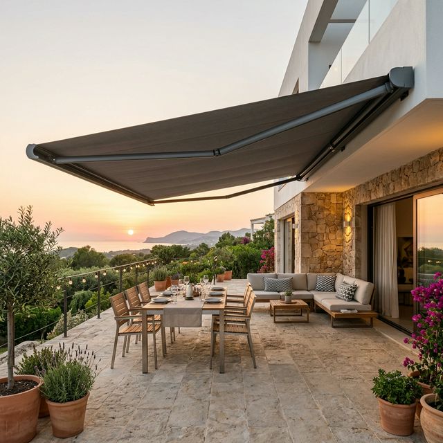 Toldos residenciales y comerciales